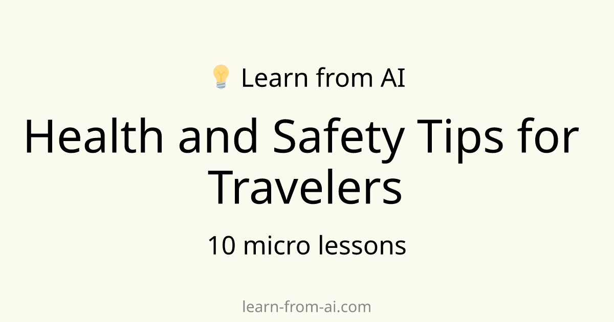 health-and-safety-tips-for-travelers